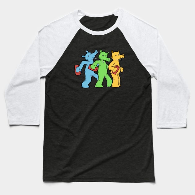 party with friends Baseball T-Shirt by meantibrann